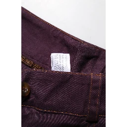 Purple High Waisted Tapered Pants