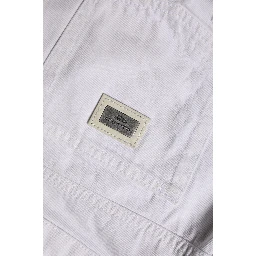 White Cotton Mid Waisted Women Denim Jeans