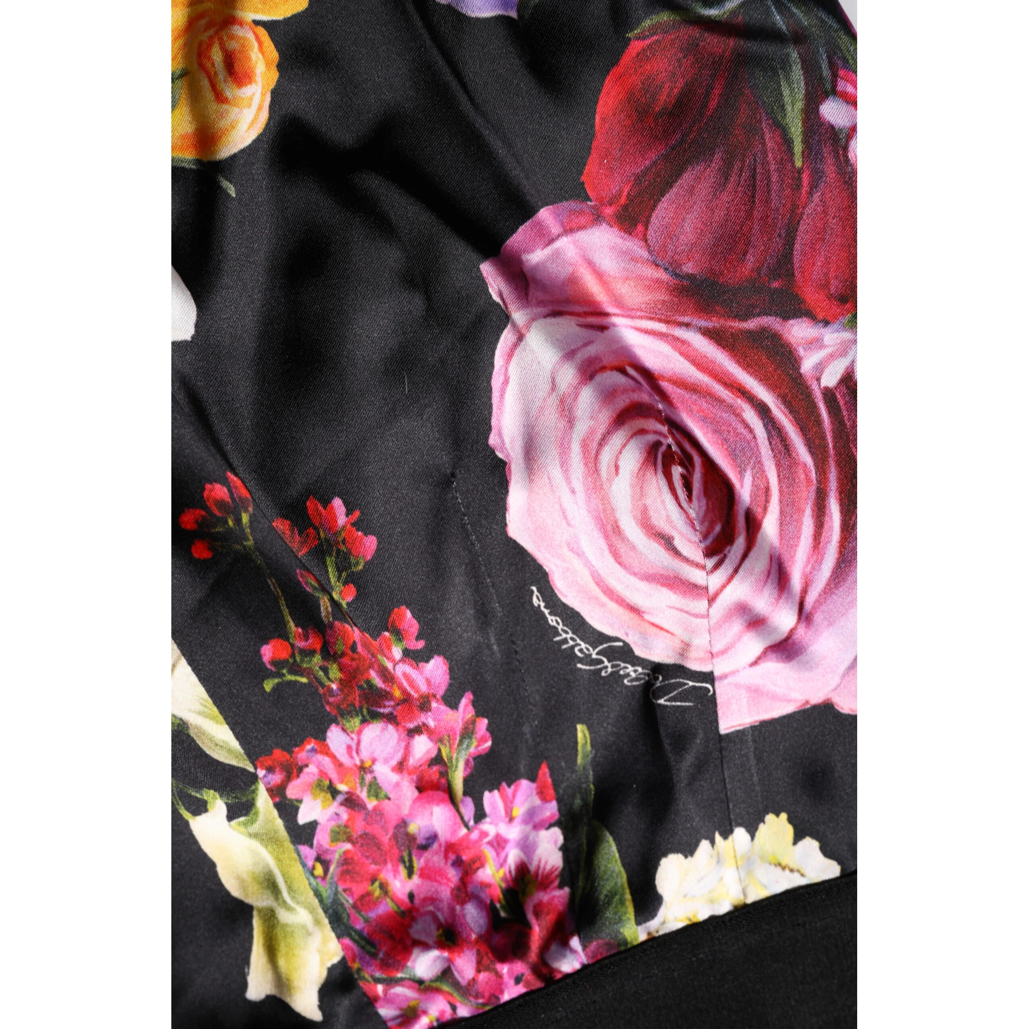 Multicolor Floral Legging Stretch Waist Pants
