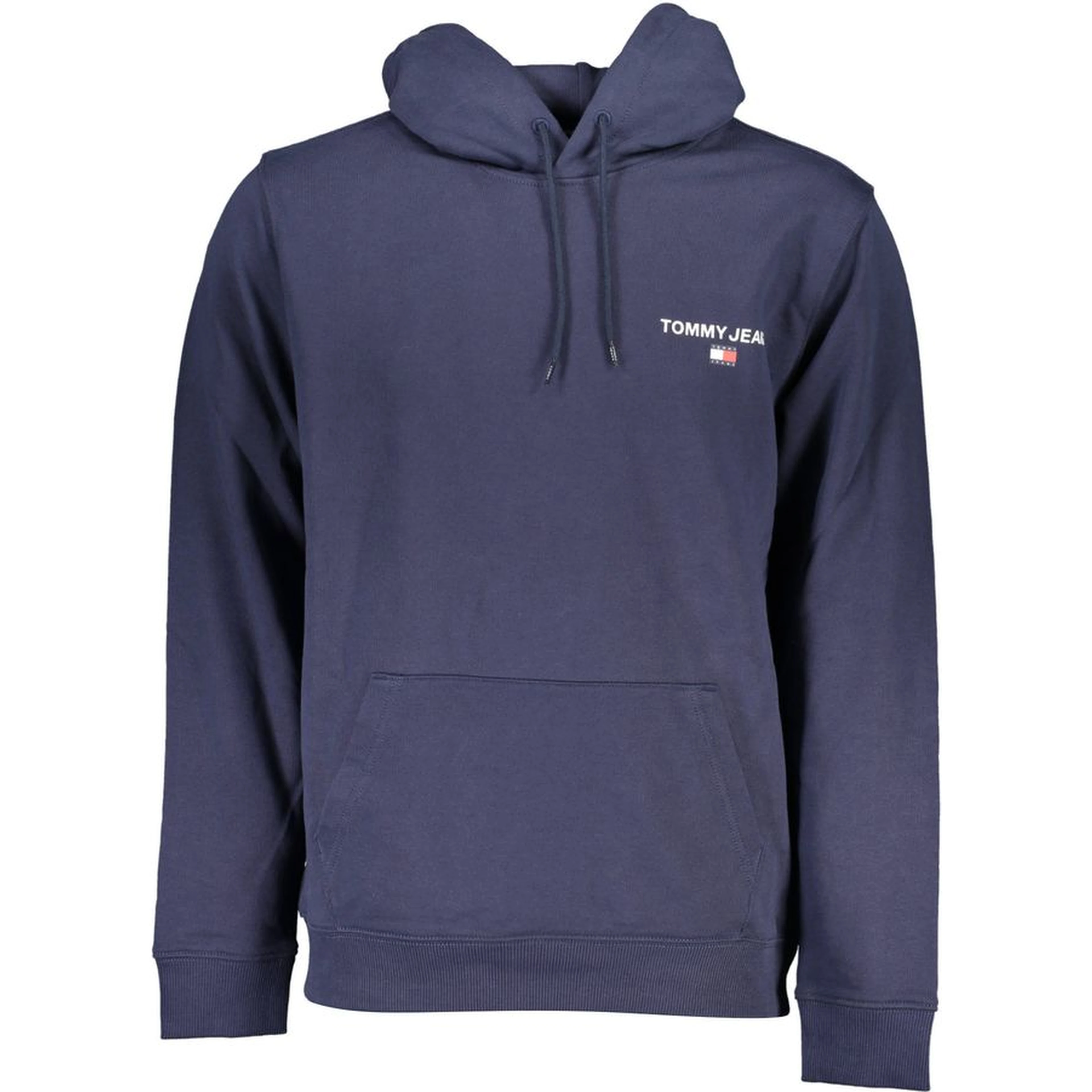 Blue Cotton Men Sweater