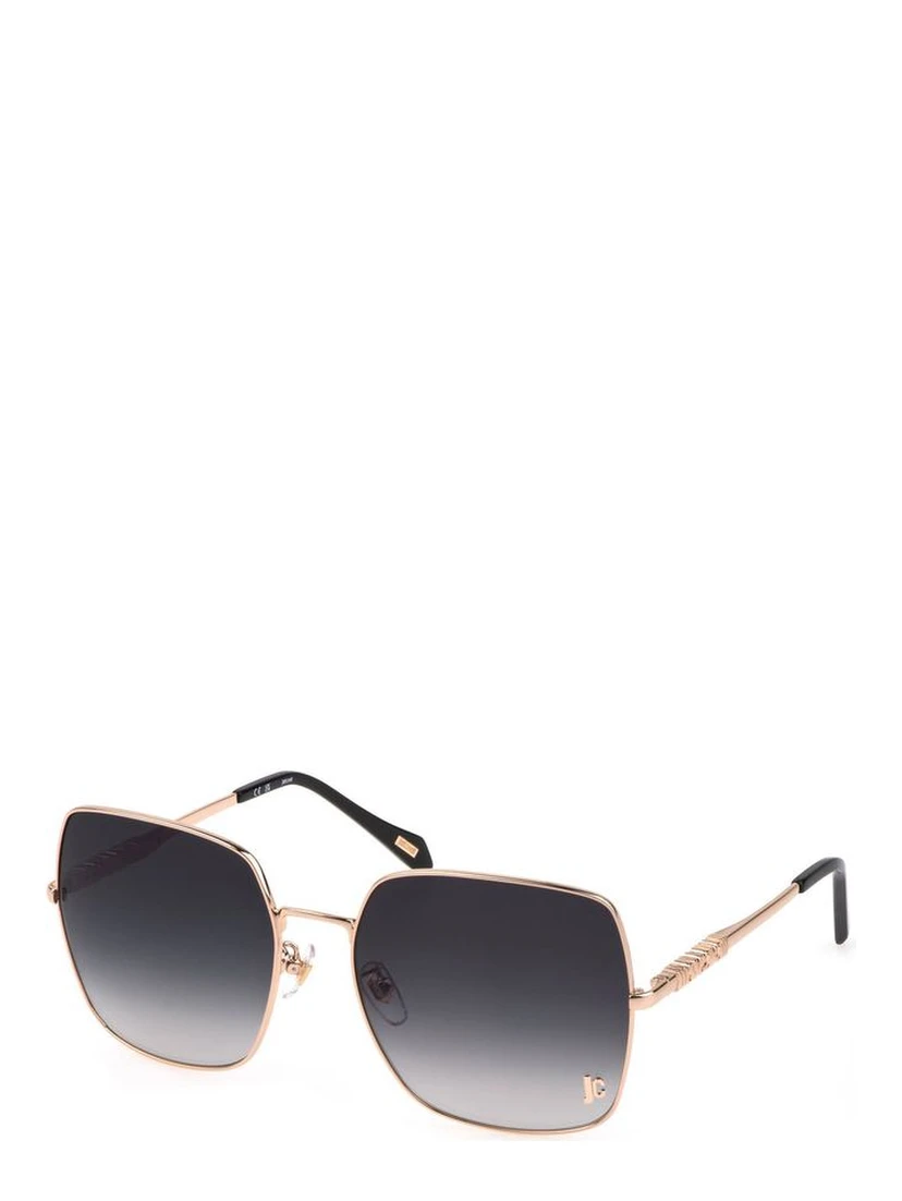 Gold Metal Women Sunglass