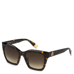 Brown Acetate Women Sunglass
