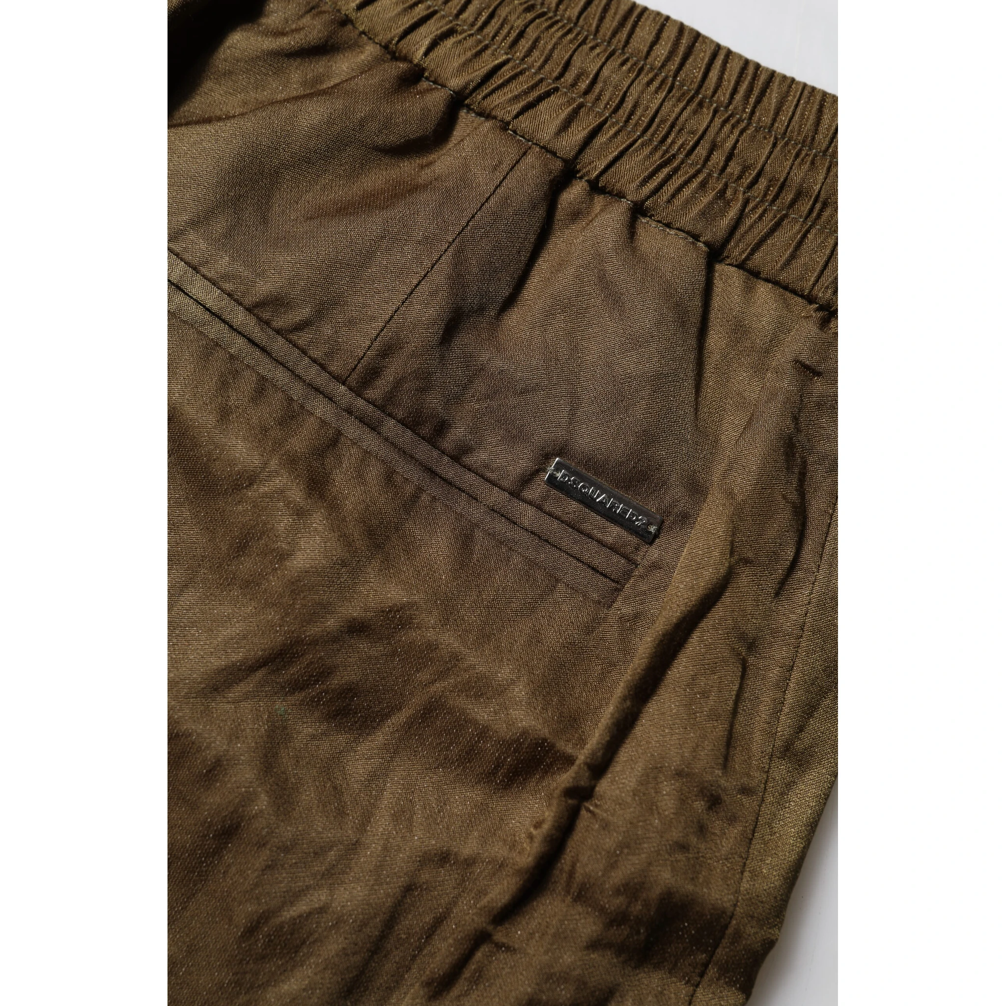 Brown Mid Waisted Women Sweatpants Pants