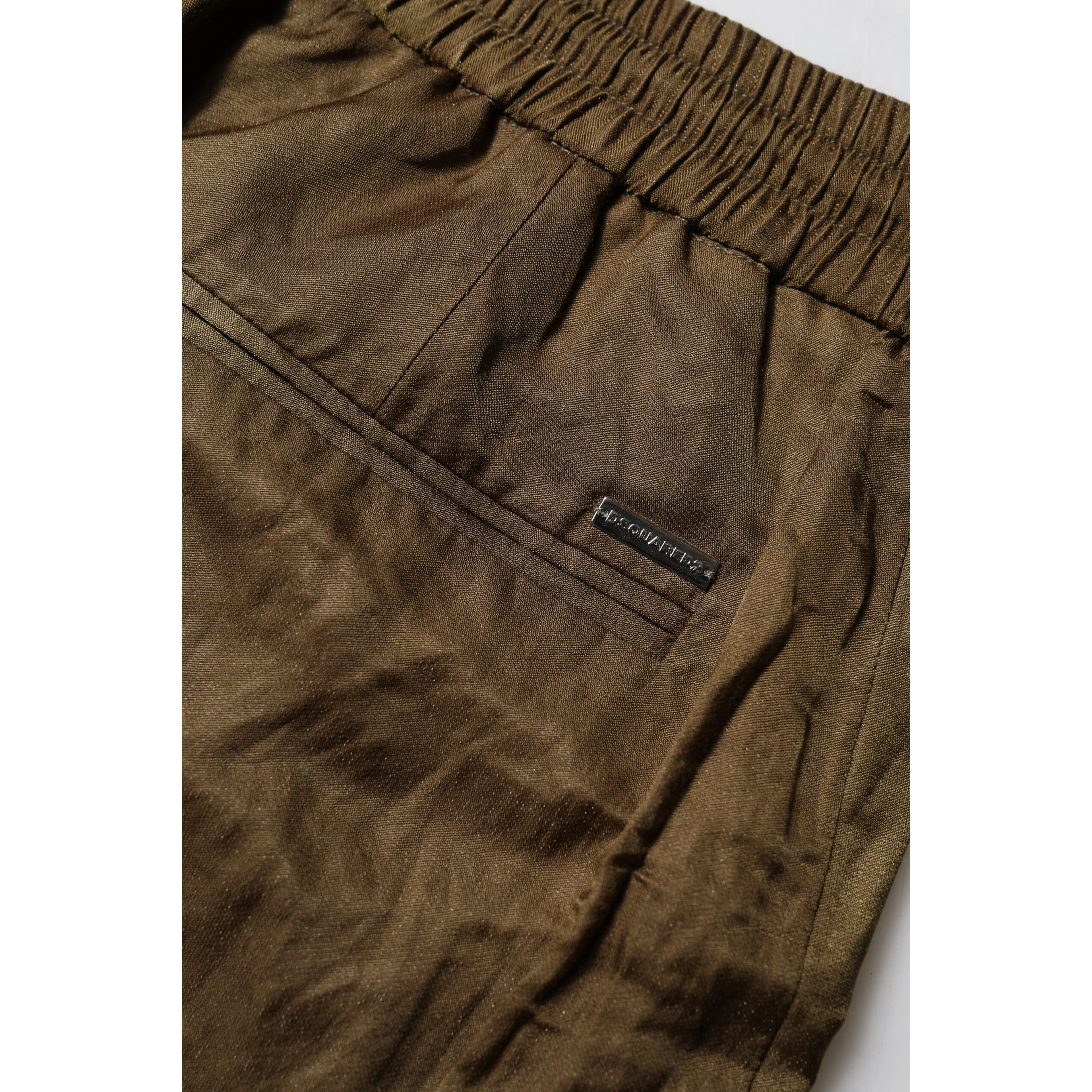Brown Mid Waisted Women Sweatpants Pants