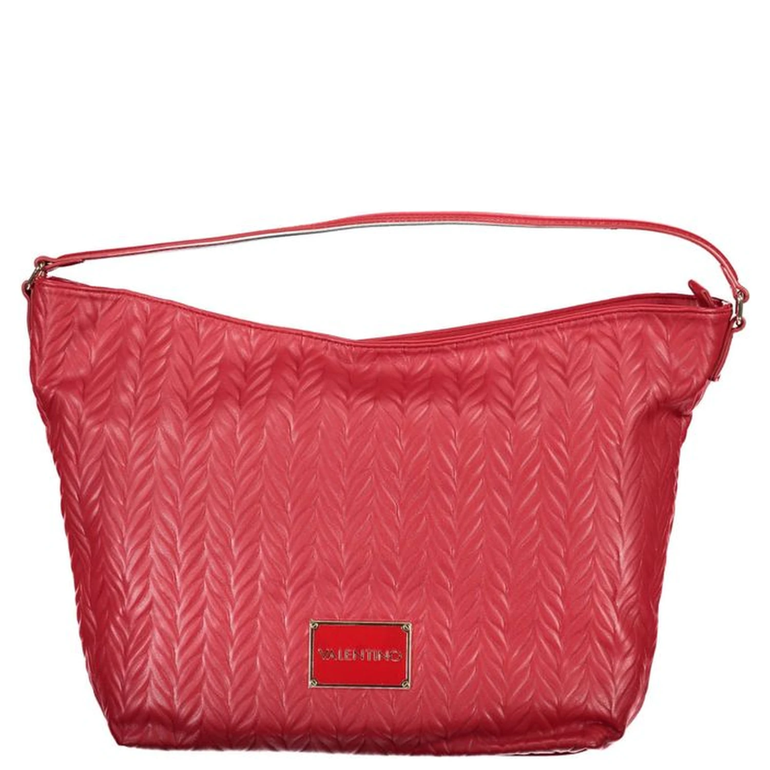 Red Polyethylene Handbag