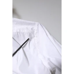 White Cotton GOLD Long Sleeves Formal Shirt