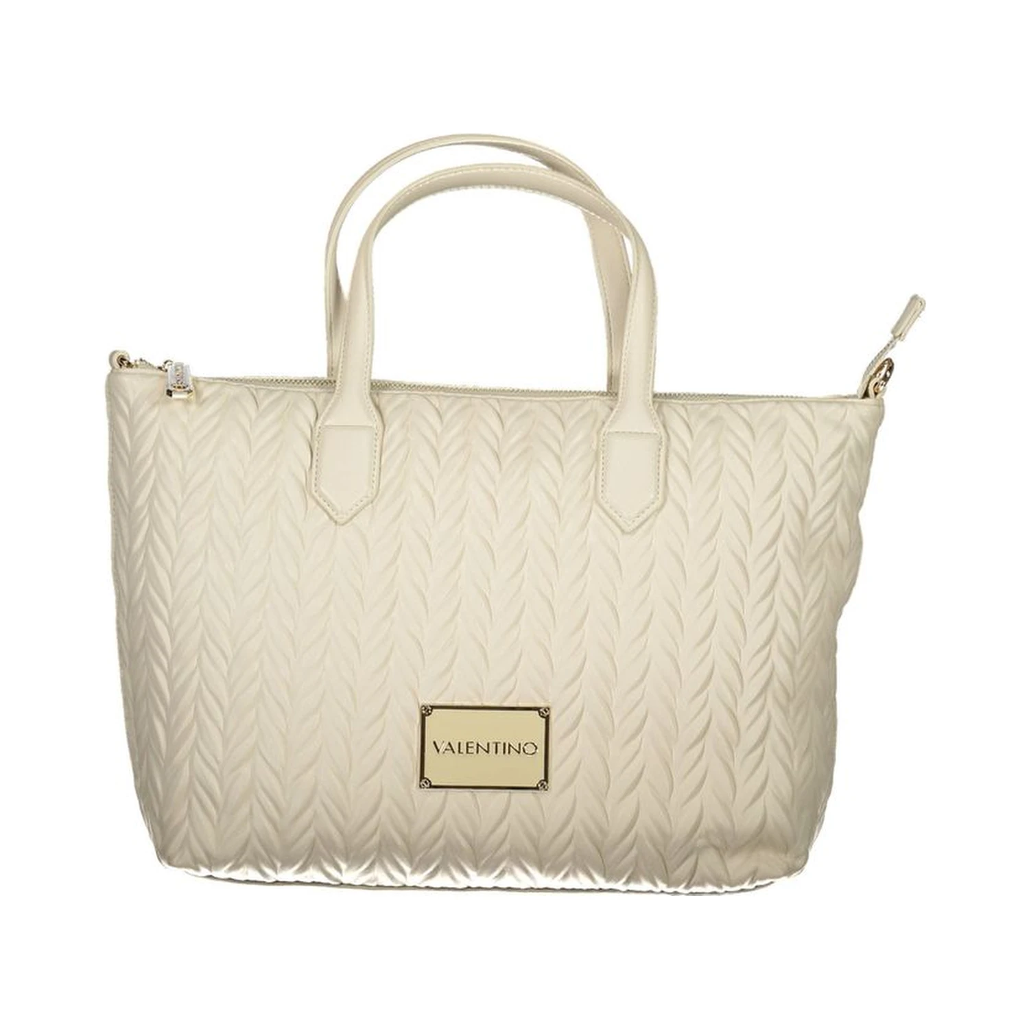 White Polyethylene Handbag