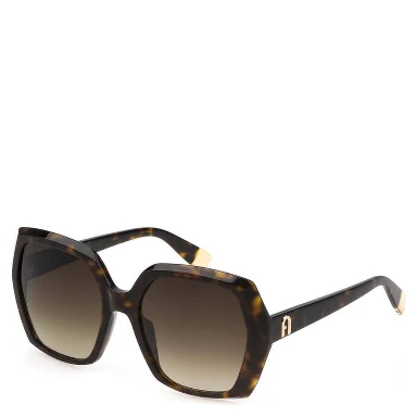 Brown Acetate Women Sunglass