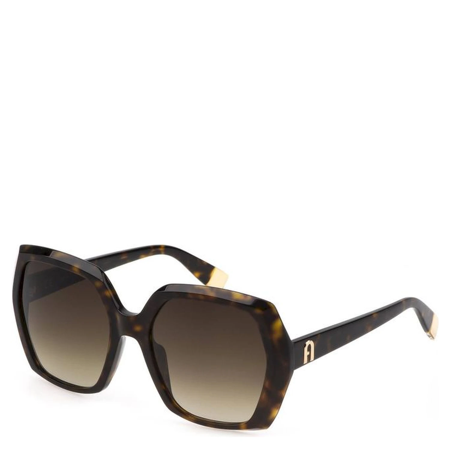 Brown Acetate Women Sunglass