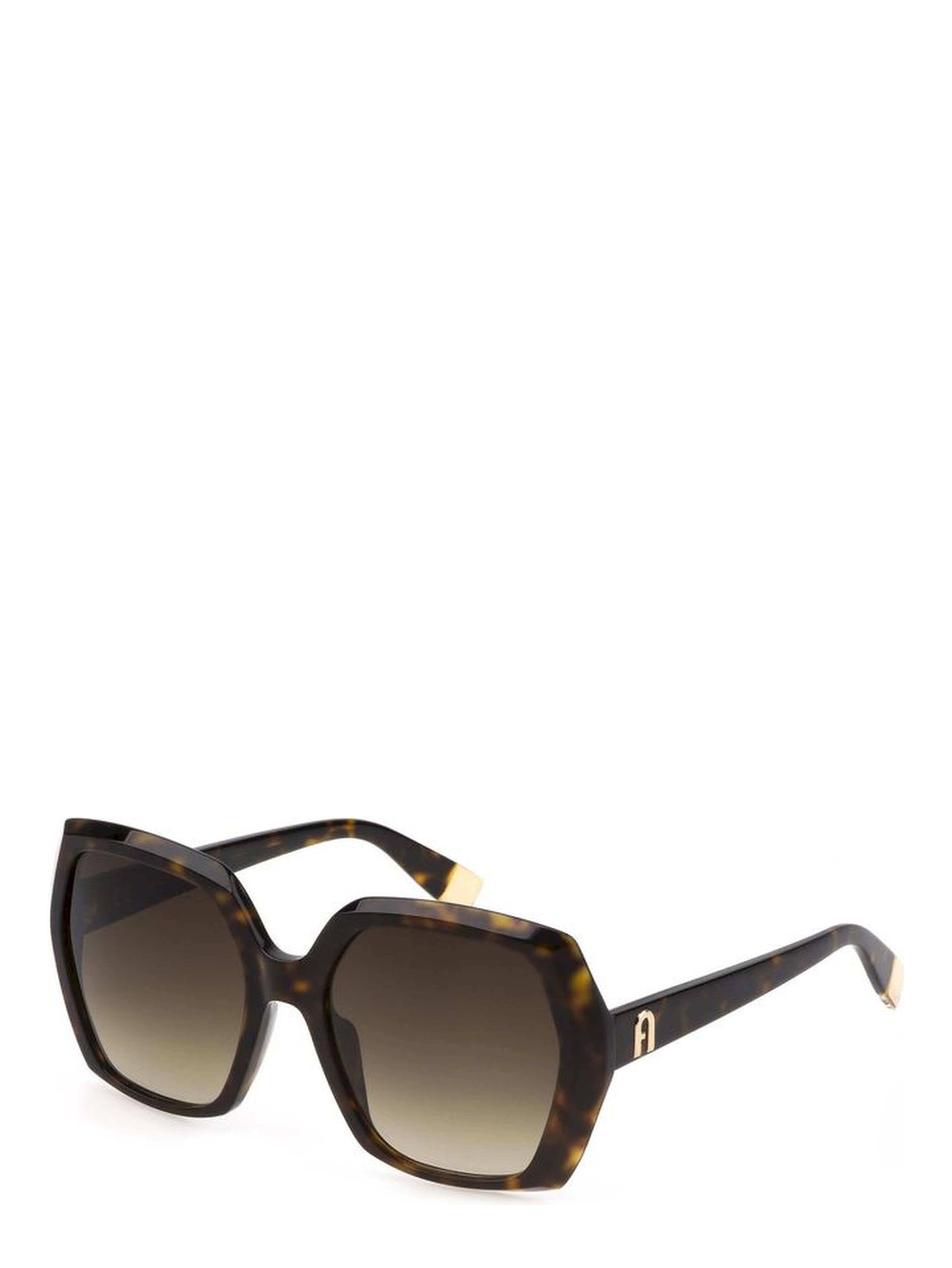 Brown Acetate Women Sunglass