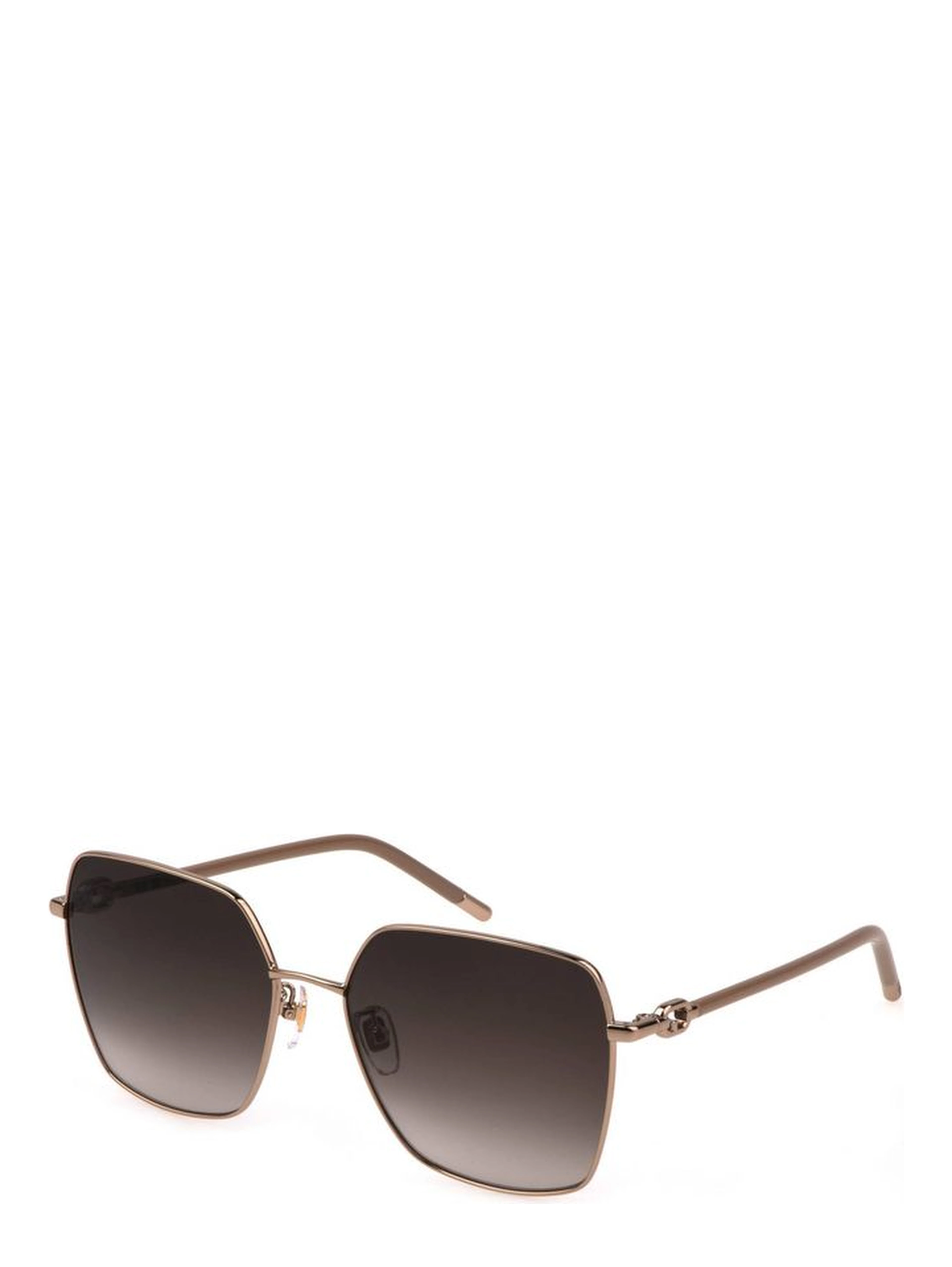 Gold Metal Women Sunglass