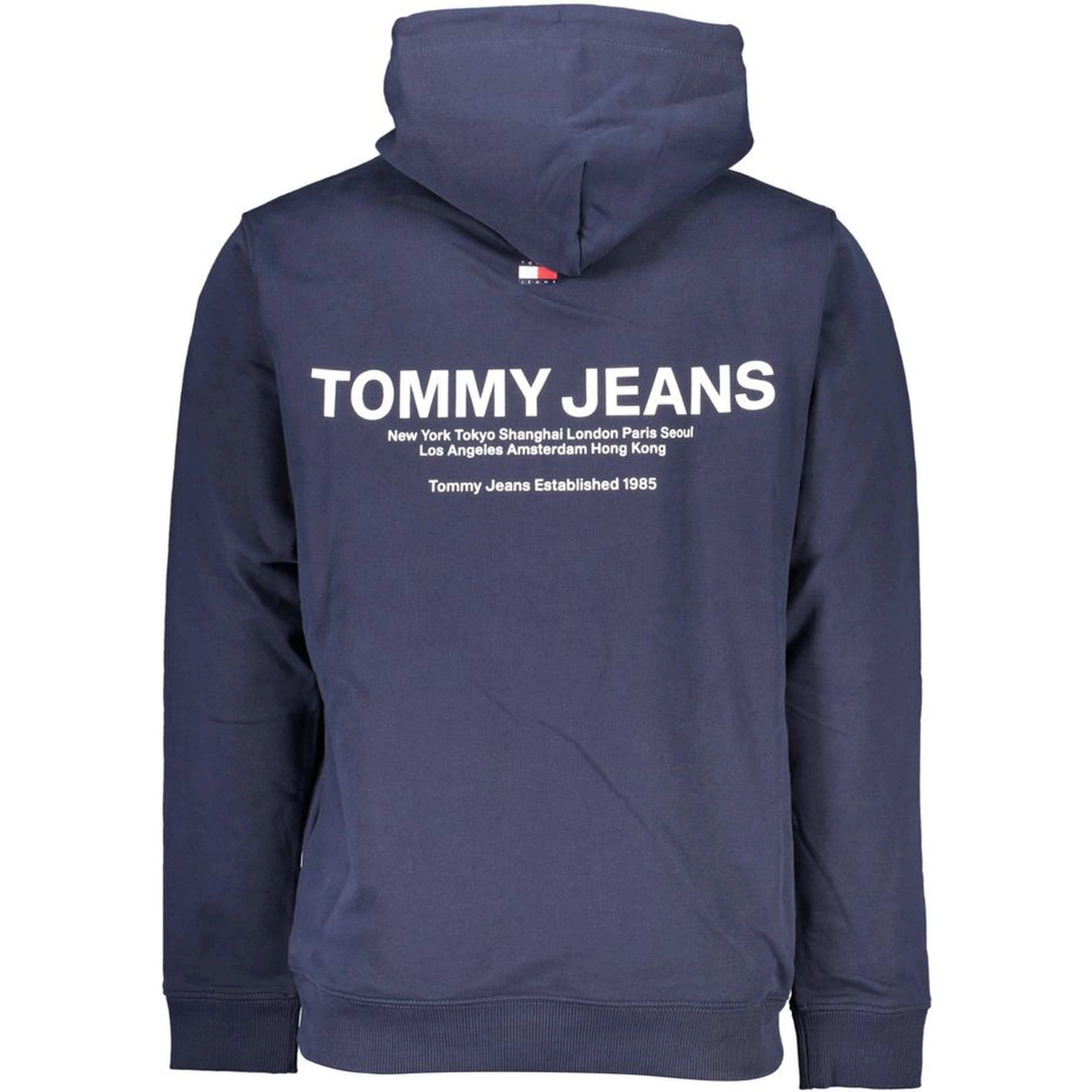 Blue Cotton Men Sweater