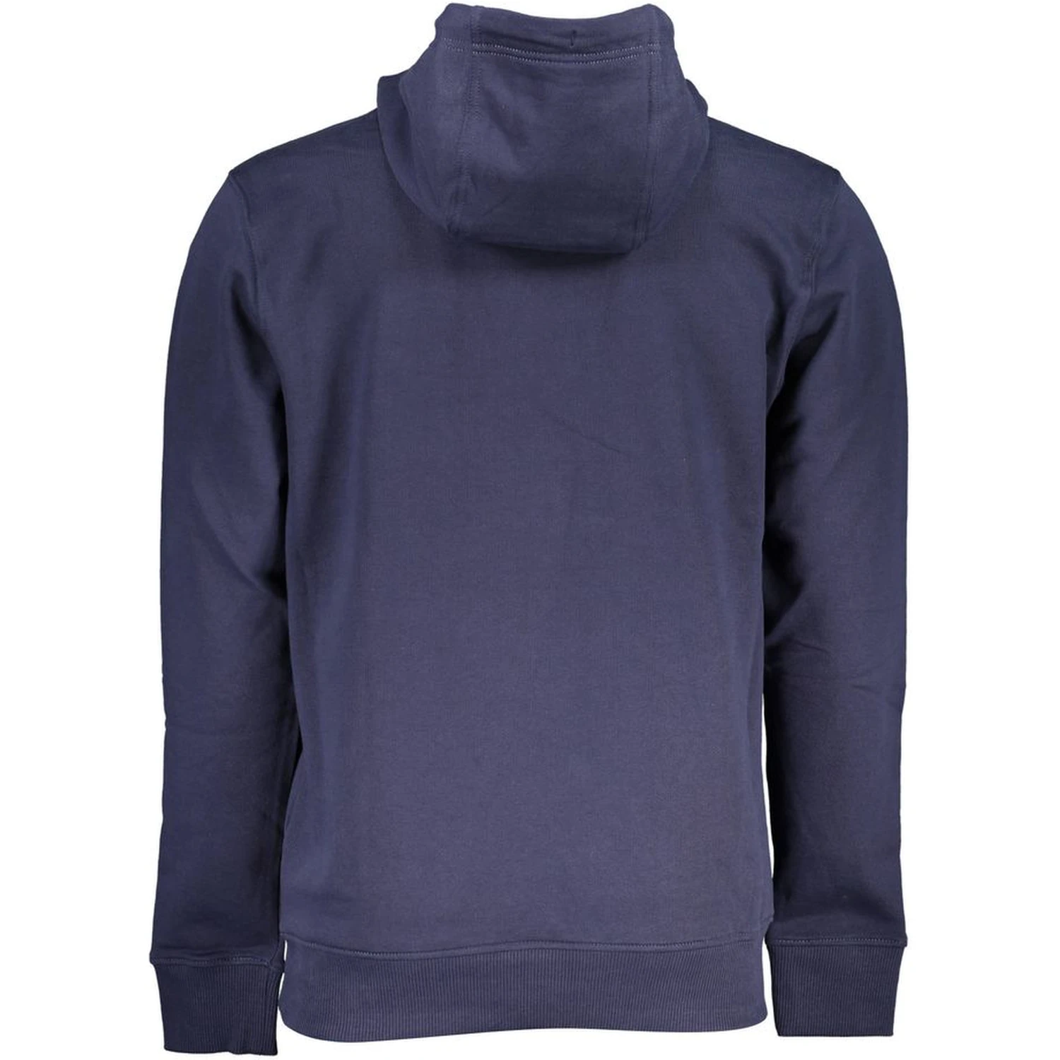 Blue Cotton Men Sweater
