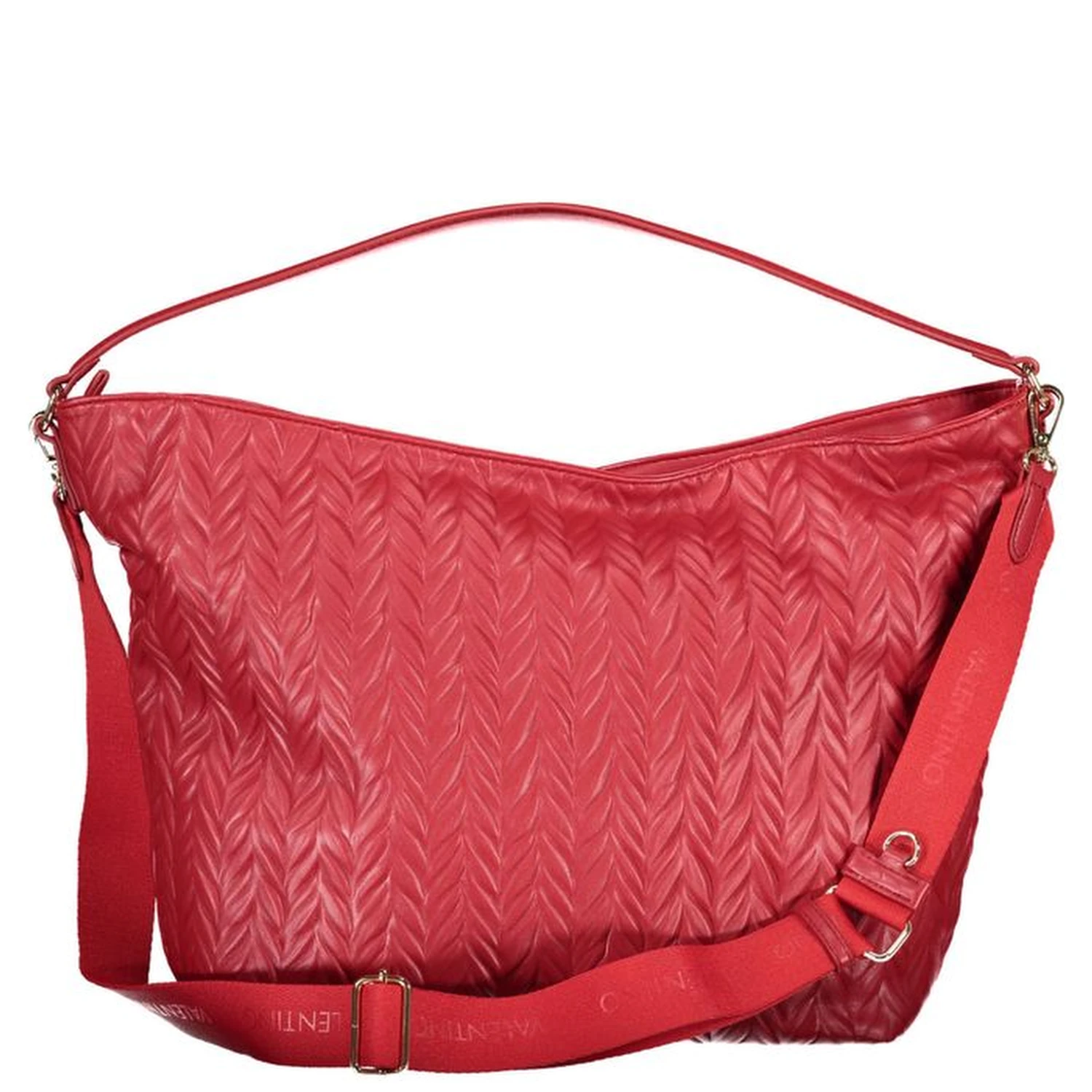 Red Polyethylene Handbag