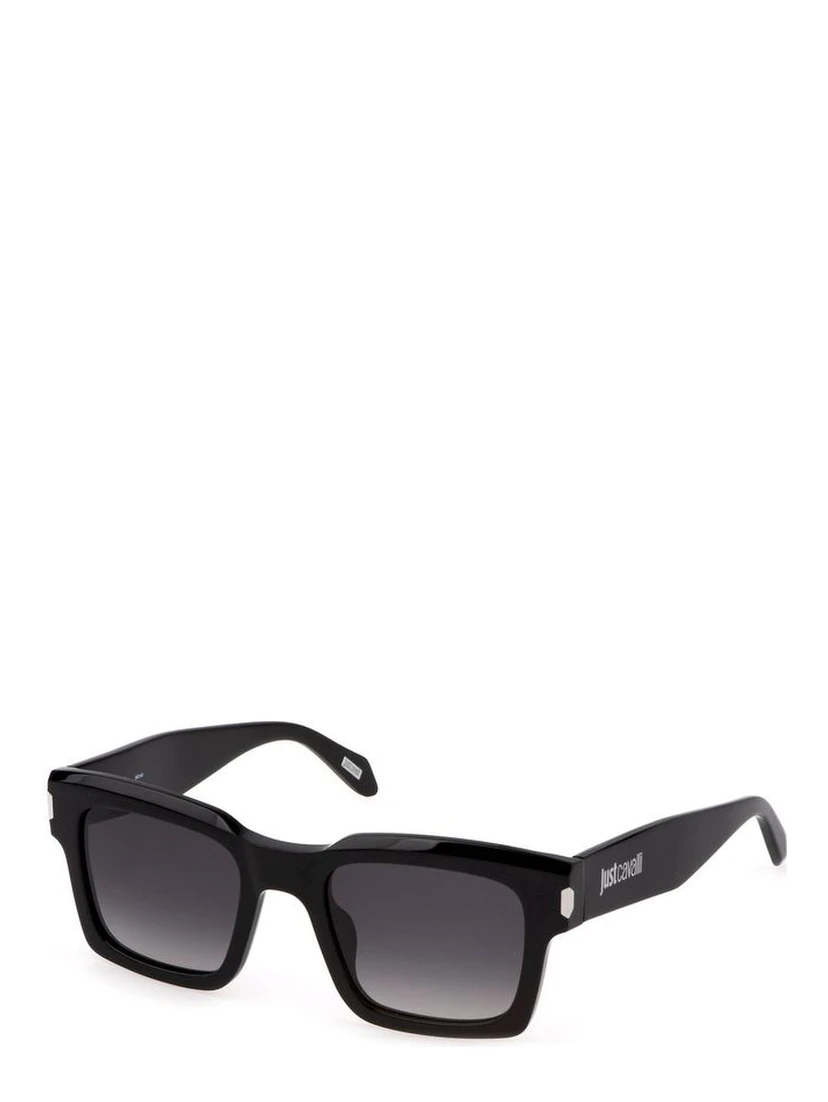 Black Plastic Women Sunglass