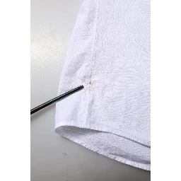 White Cotton GOLD Dress Formal Shirt
