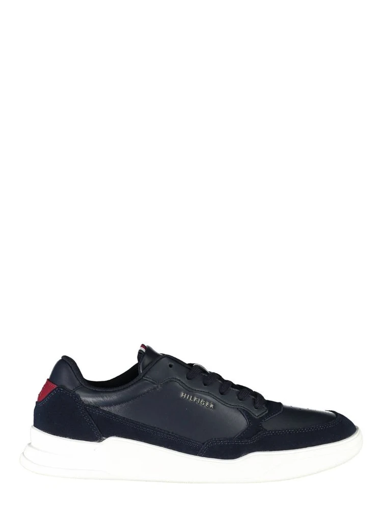Blue Polyester Sneaker