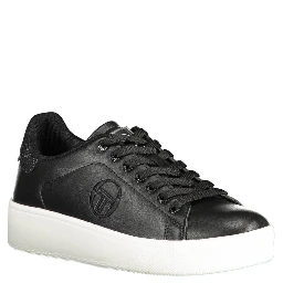 Black Polyester Sneaker