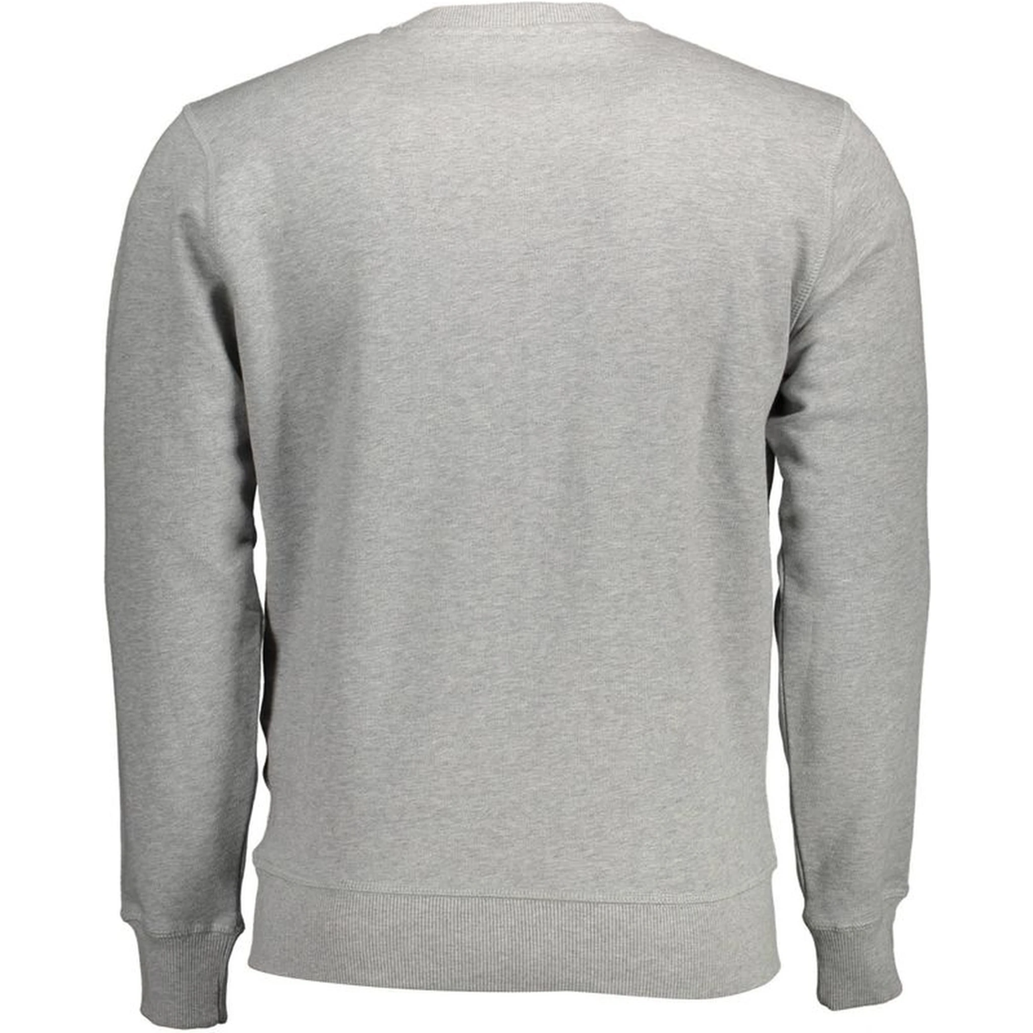Gray Cotton Men Sweater