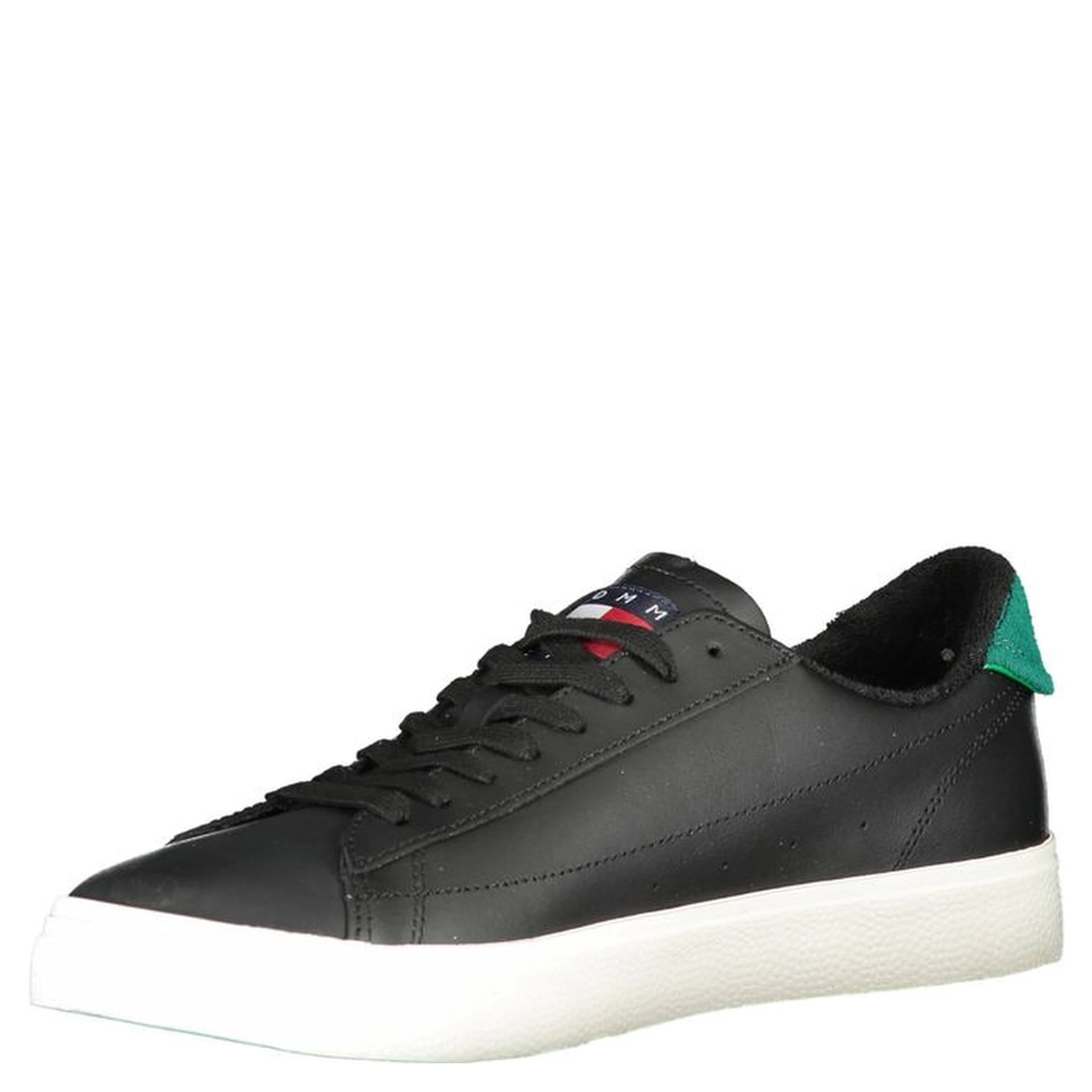 Black Polyester Sneaker
