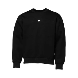 Black Modal DG Logo Plaque Pullover Sweater