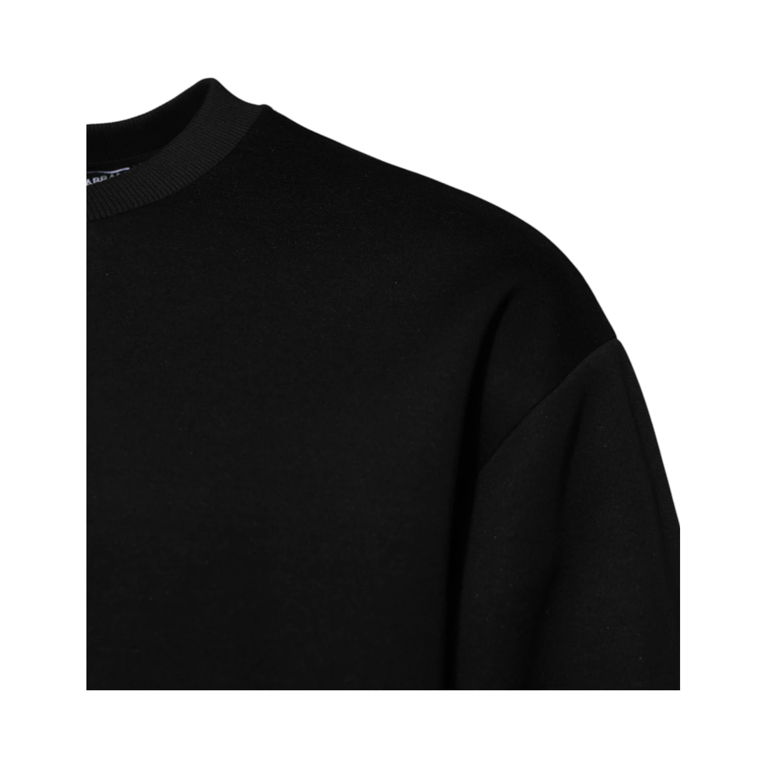 Black Modal DG Logo Plaque Pullover Sweater