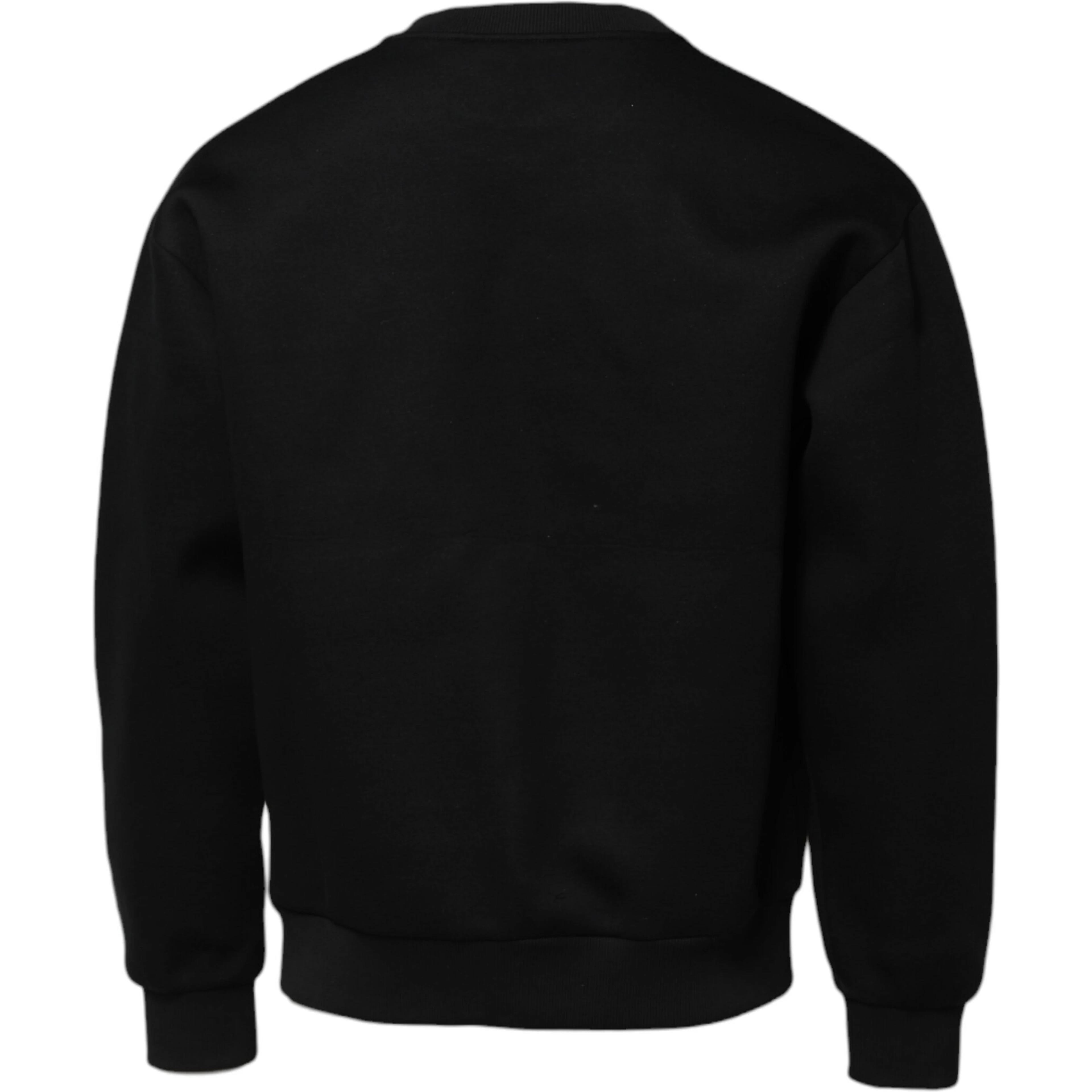Black Modal DG Logo Plaque Pullover Sweater