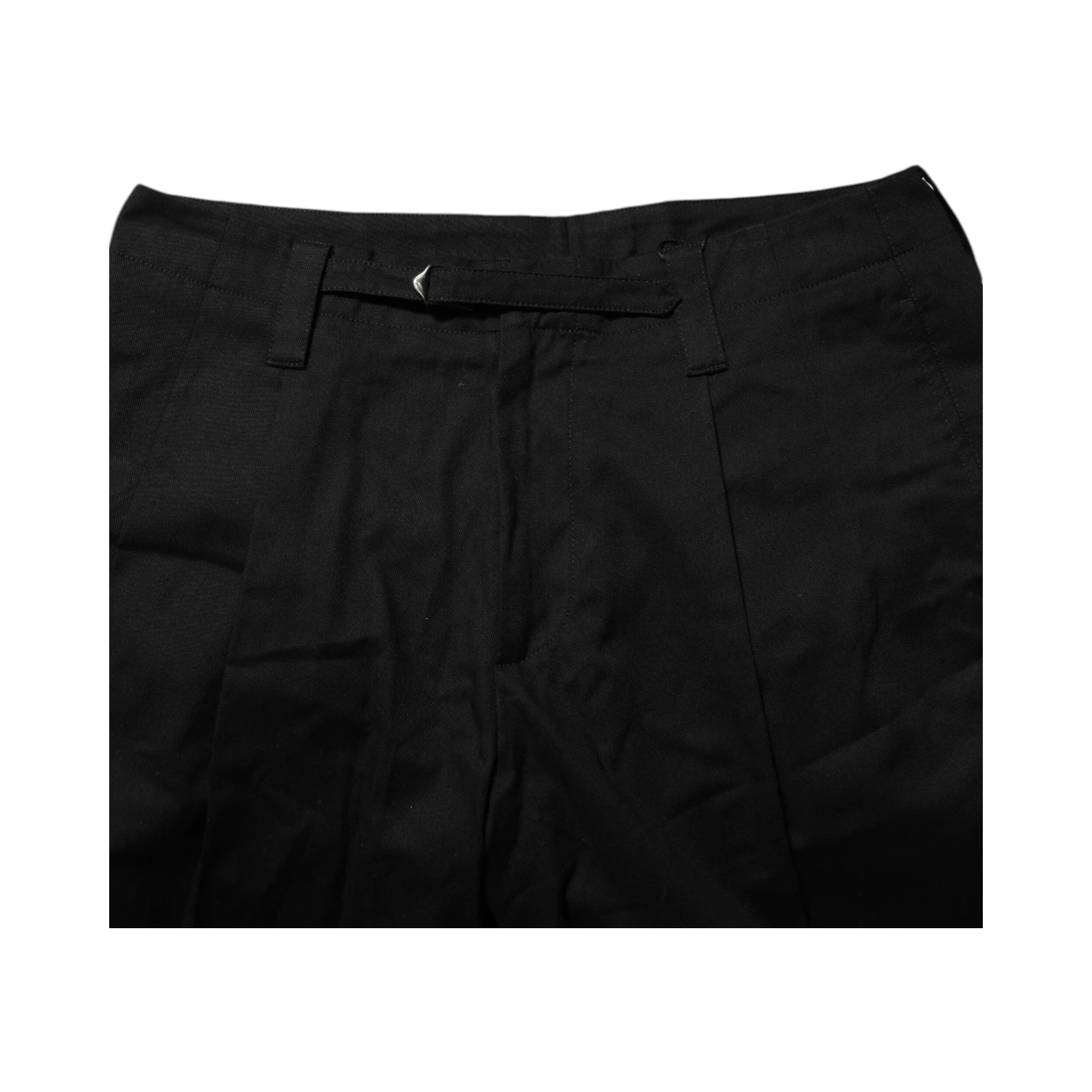 Black Cotton Knee Length Men Bermuda Shorts