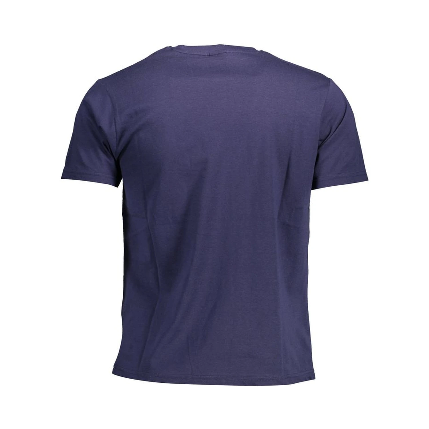 Blu Cotton Men T-Shirt