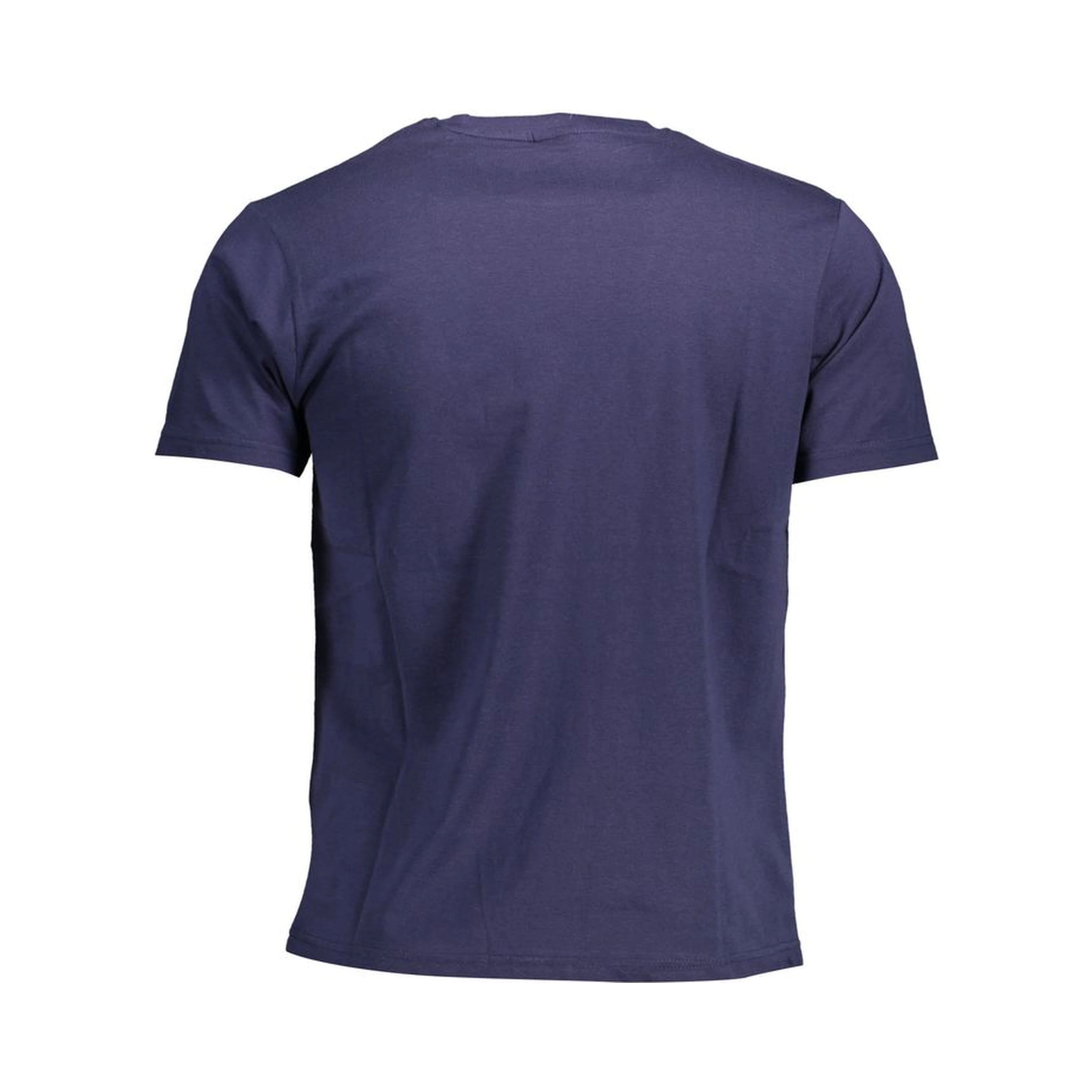 Blu Cotton Men T-Shirt