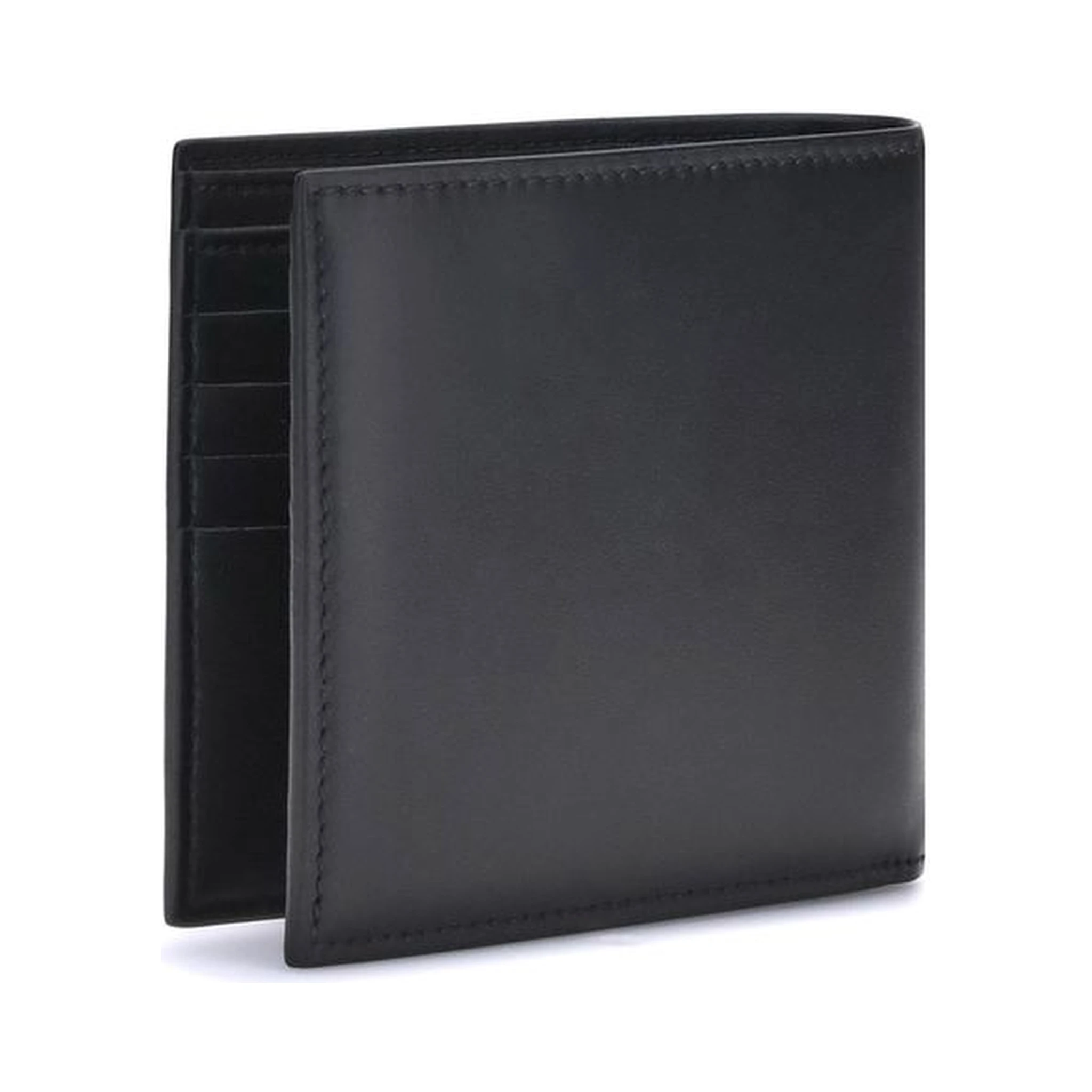 Black Calf Leather Bos Taurus Wallet