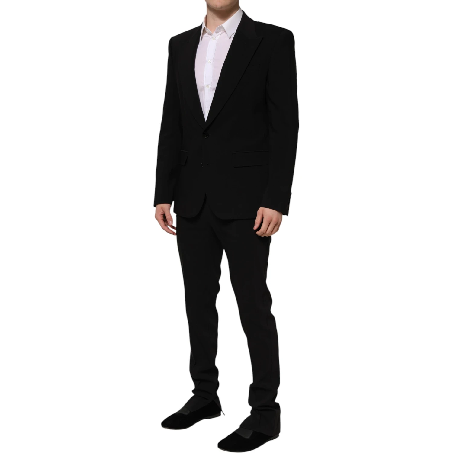 Black MARTINI Single Breasted 2 Piece Suit