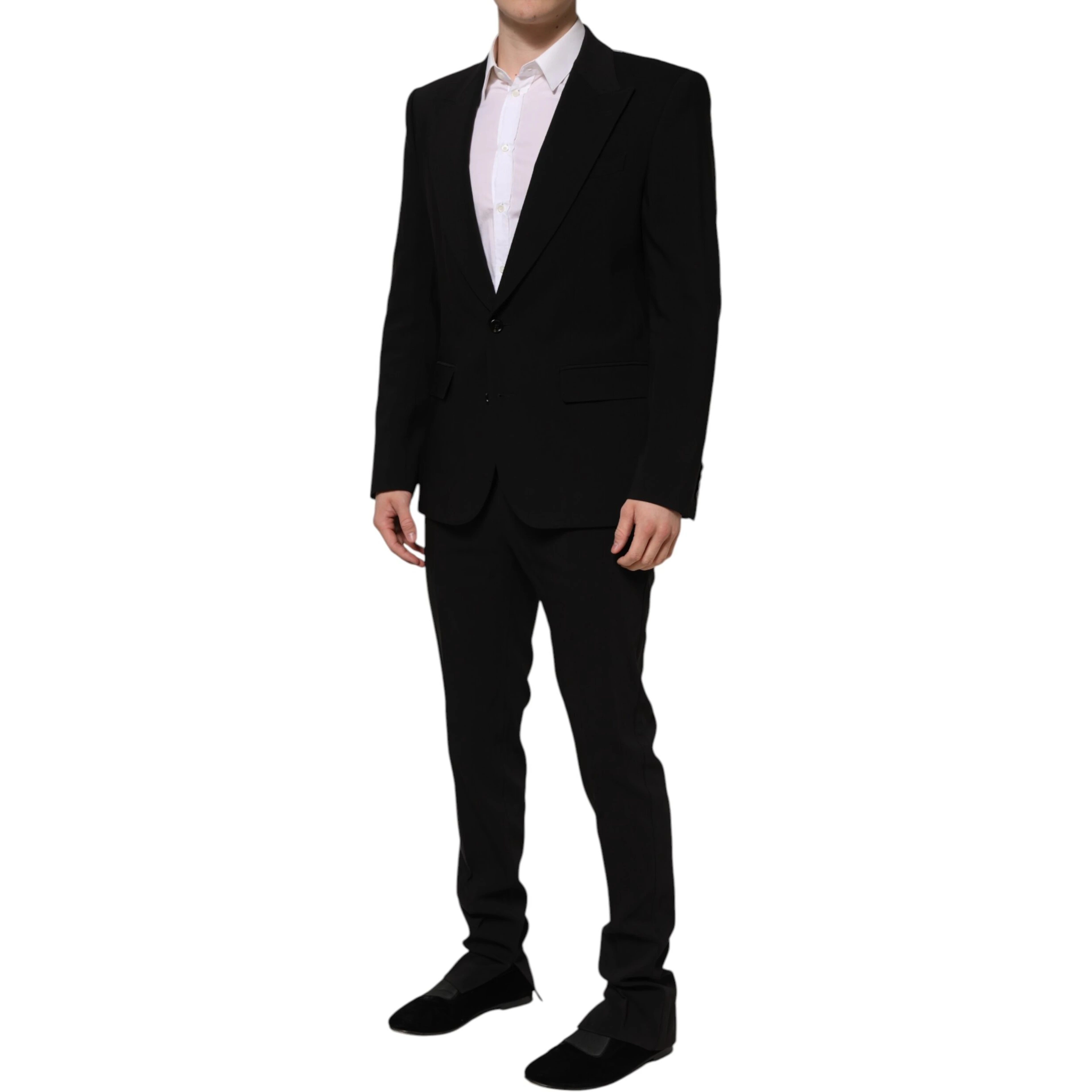 Black MARTINI Single Breasted 2 Piece Suit