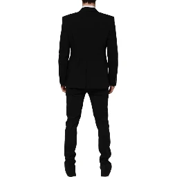 Black MARTINI Single Breasted 2 Piece Suit