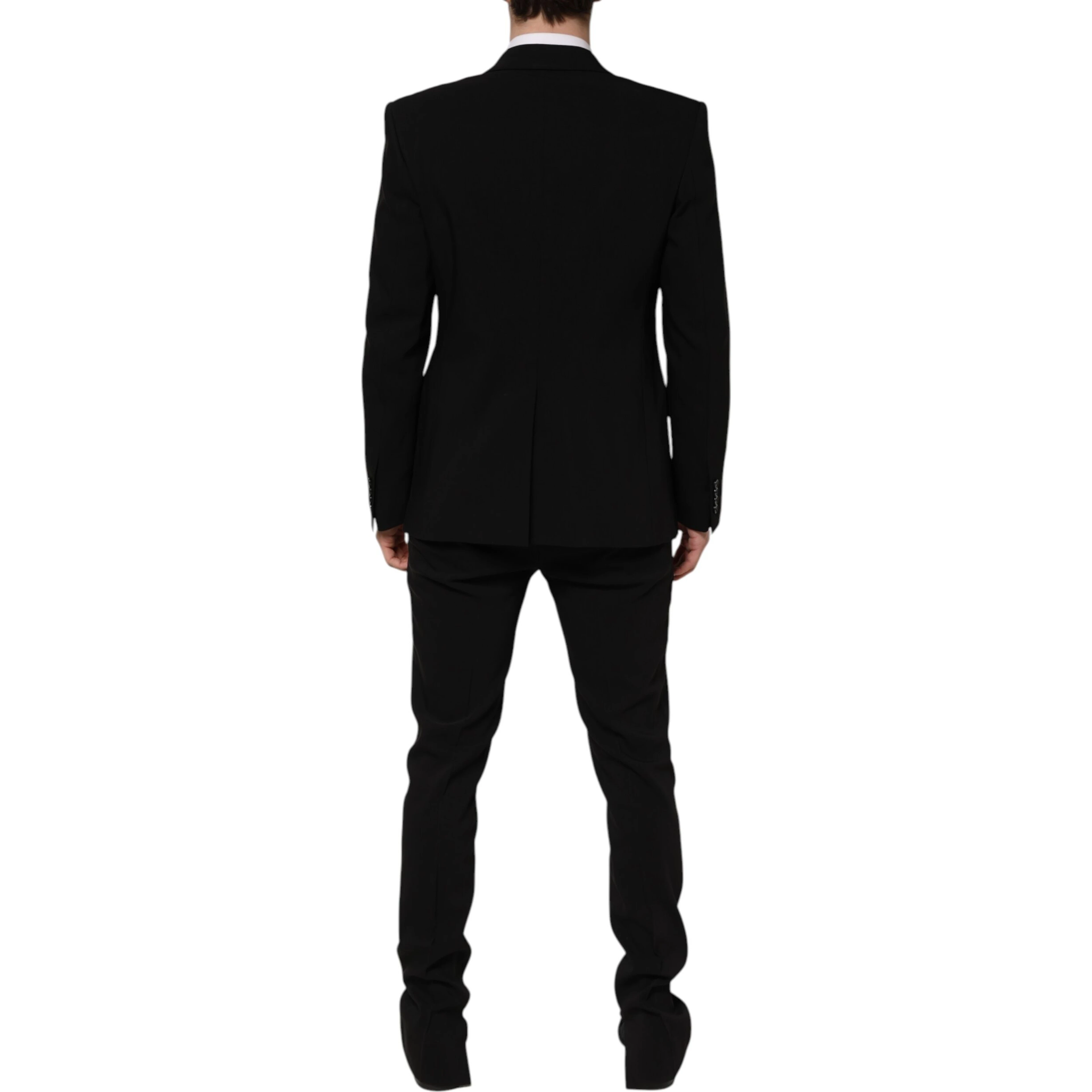 Black MARTINI Single Breasted 2 Piece Suit