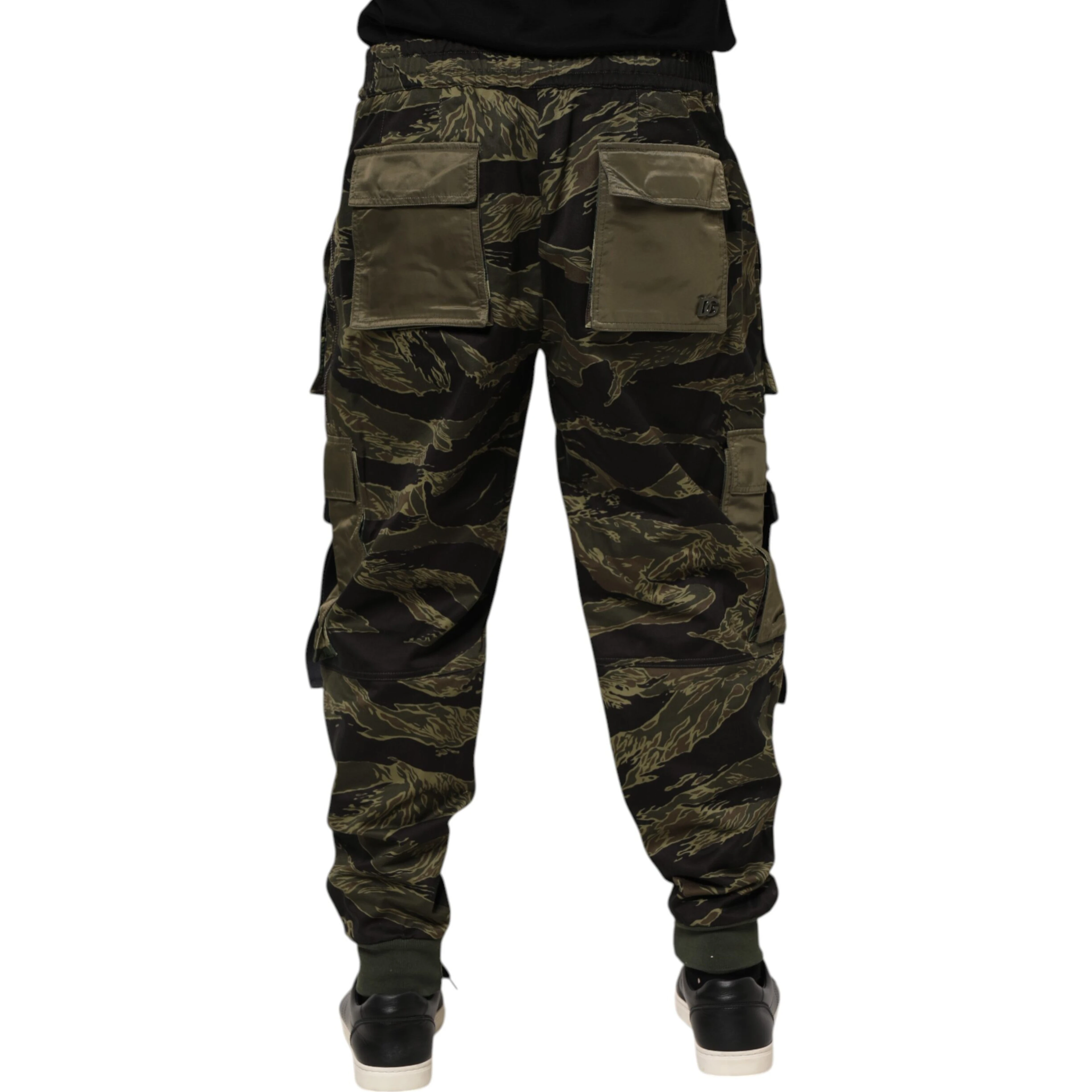 Multicolor Cargo Camouflage Pants