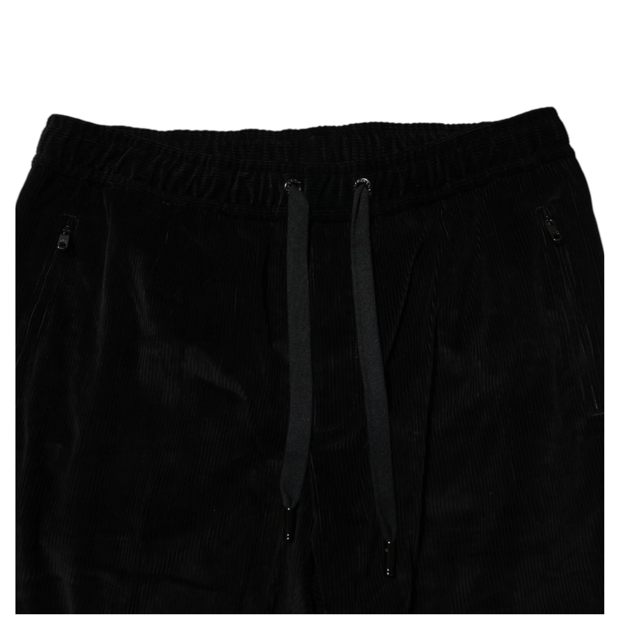 Black Cotton Men Jogger Sweatpants Pants