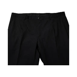 Black Wool Formal Dress Pants