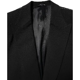 Black MARTINI Single Breasted 2 Piece Suit