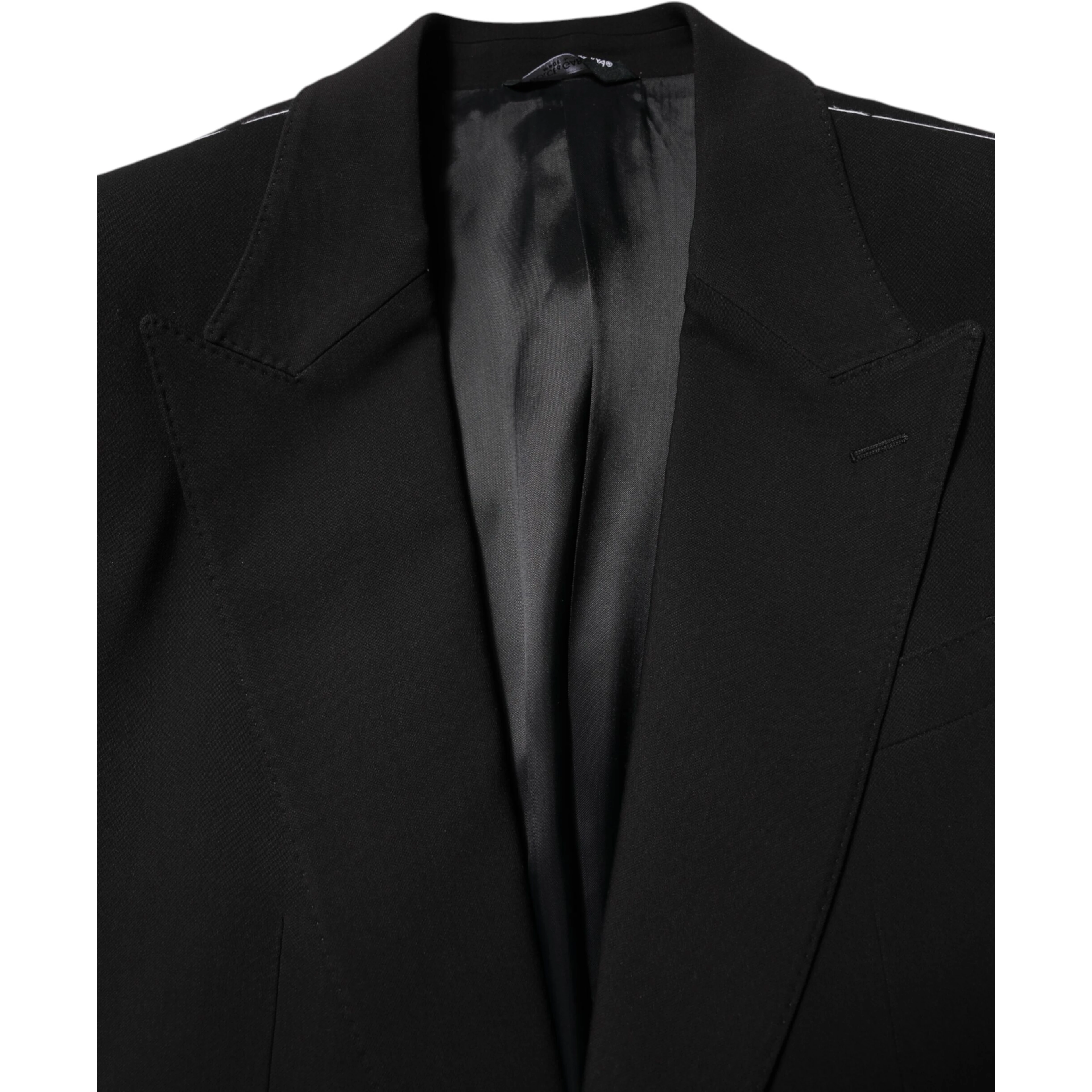 Black MARTINI Single Breasted 2 Piece Suit