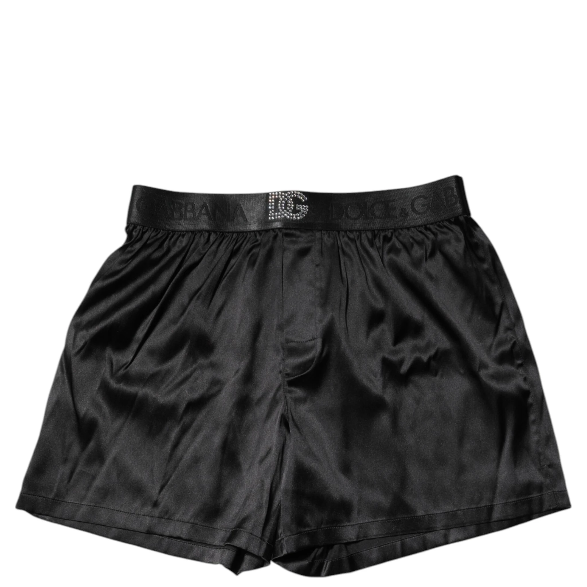 Black Logo Waist Regular Boxer Shorts Underwear