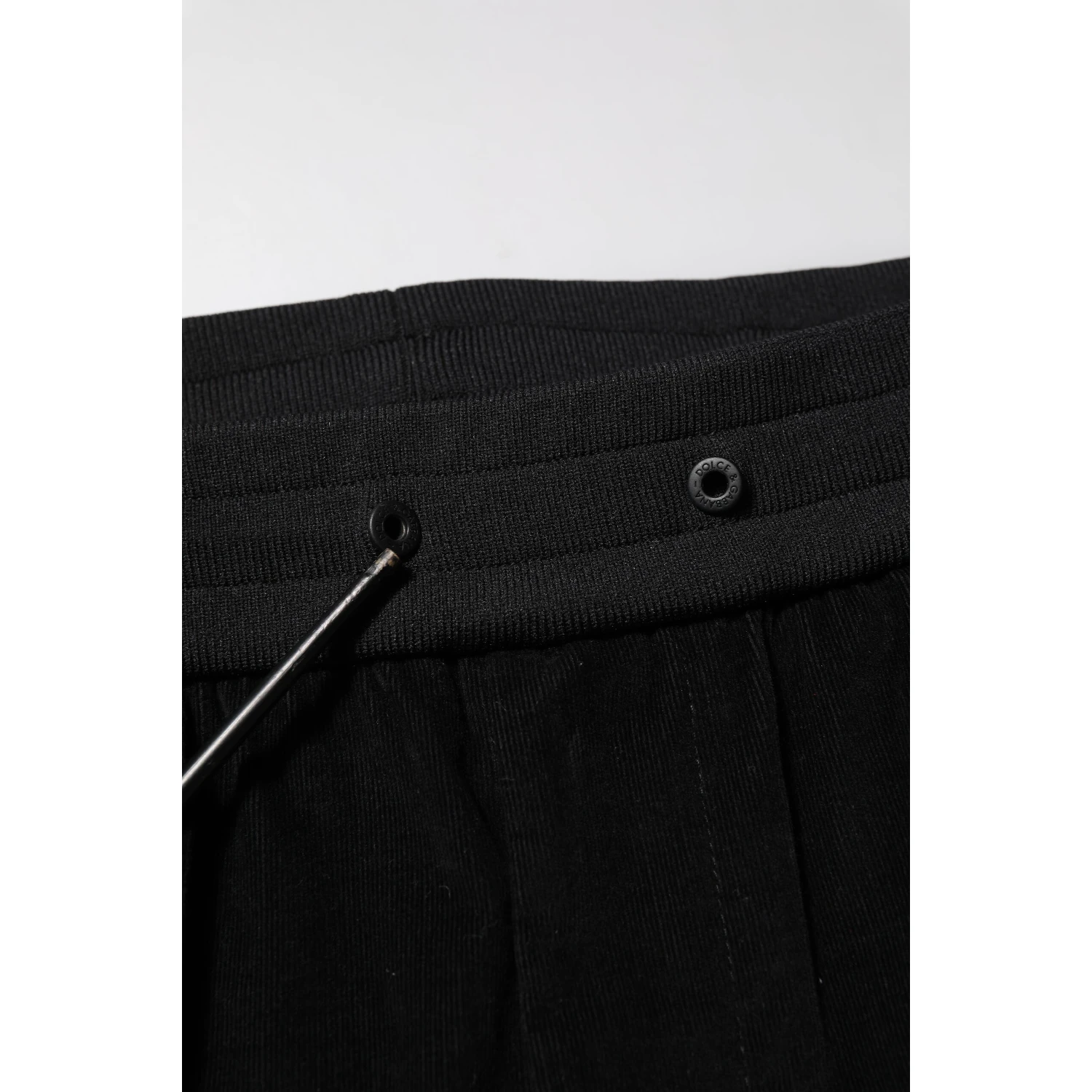Black Cotton Cargo Men Jogger Pants
