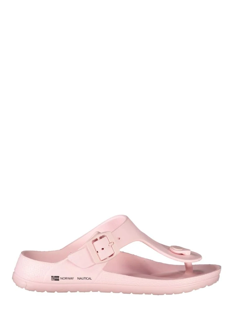 Pink Plastic Women Sandal
