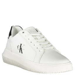 White Leather Men Sneaker