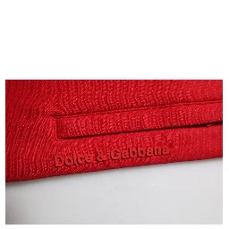 Red Cotton Logo Jogger Men Sweatpants Pants