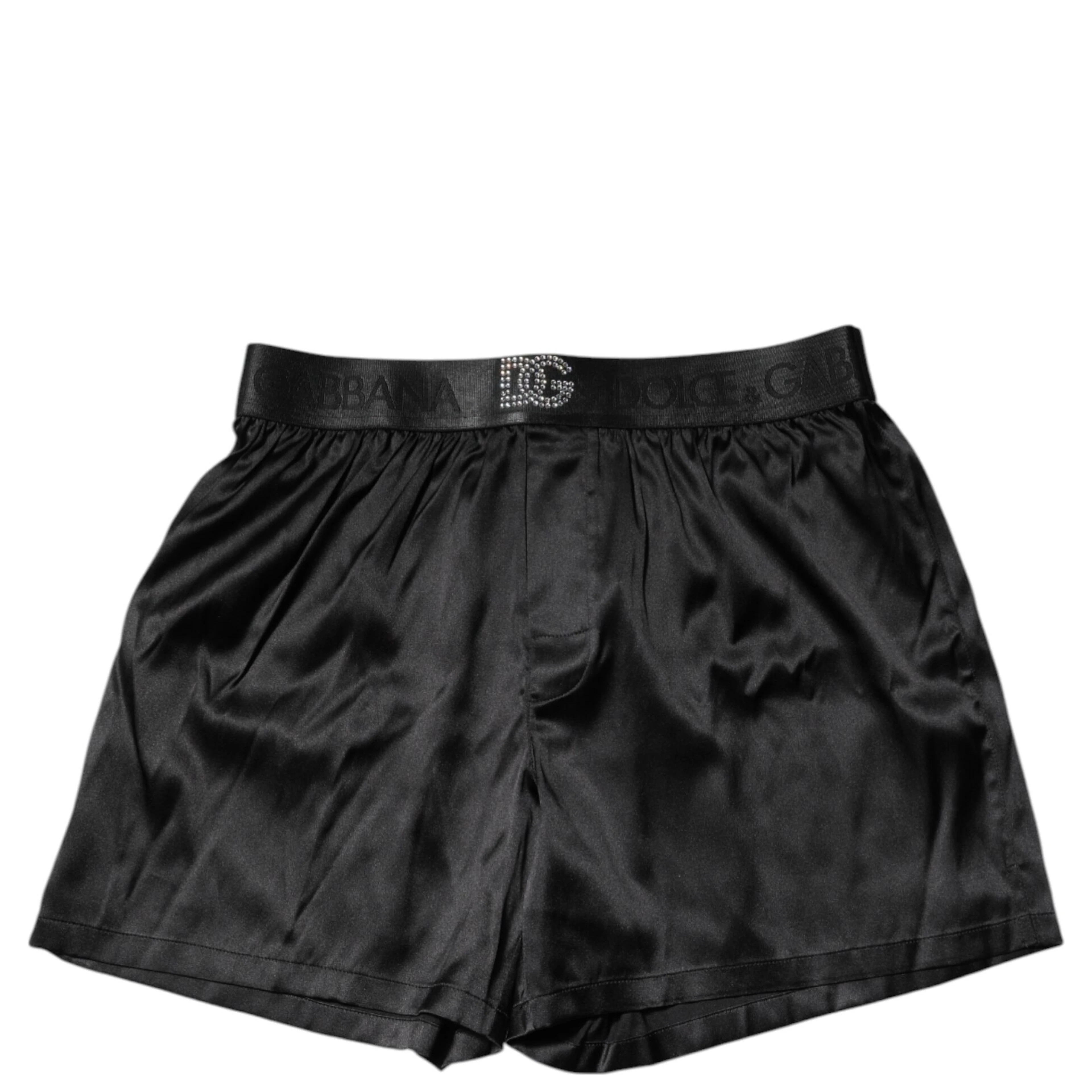 Black Logo Waist Regular Boxer Shorts Underwear