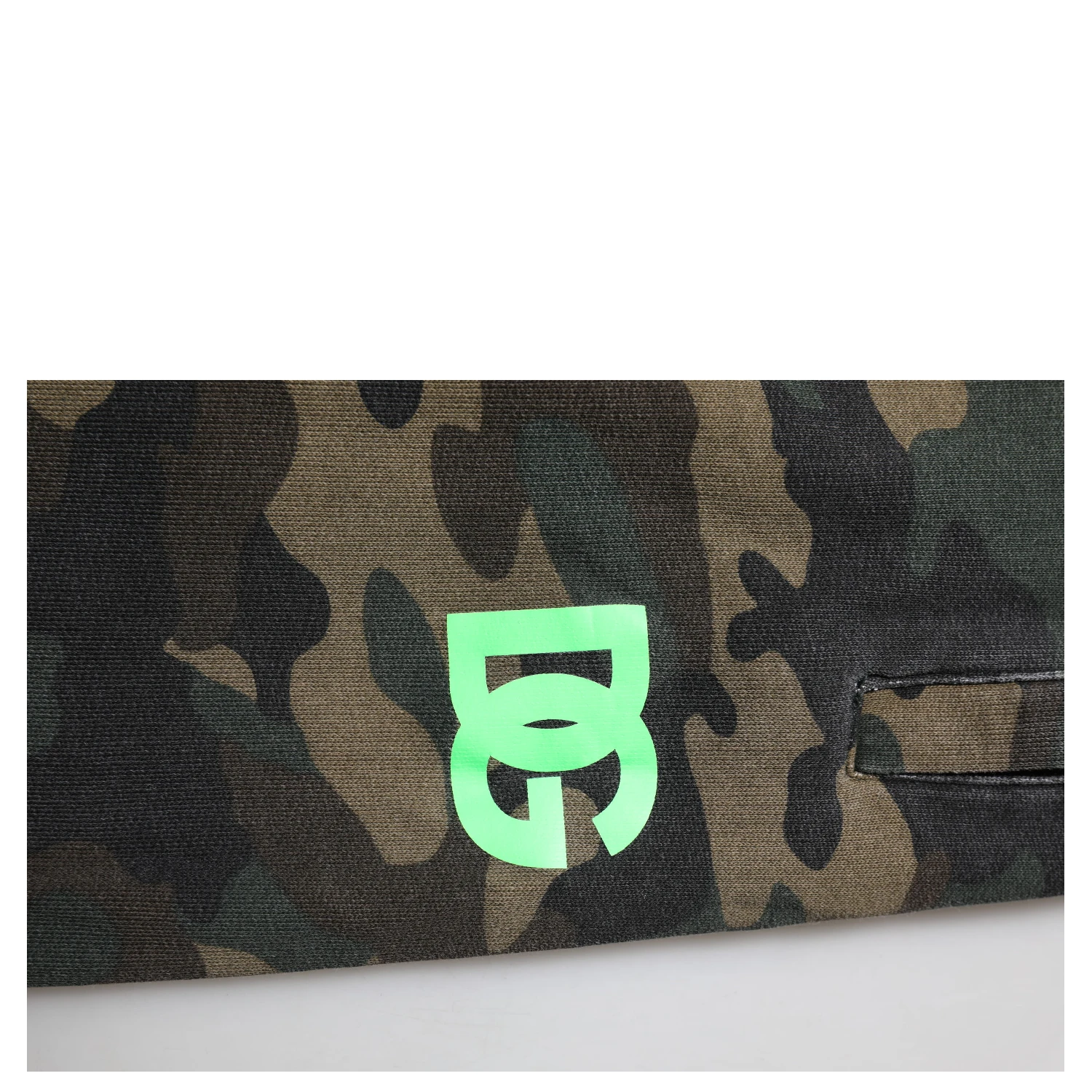 Brown Camouflage Cotton Men Jogger Pants