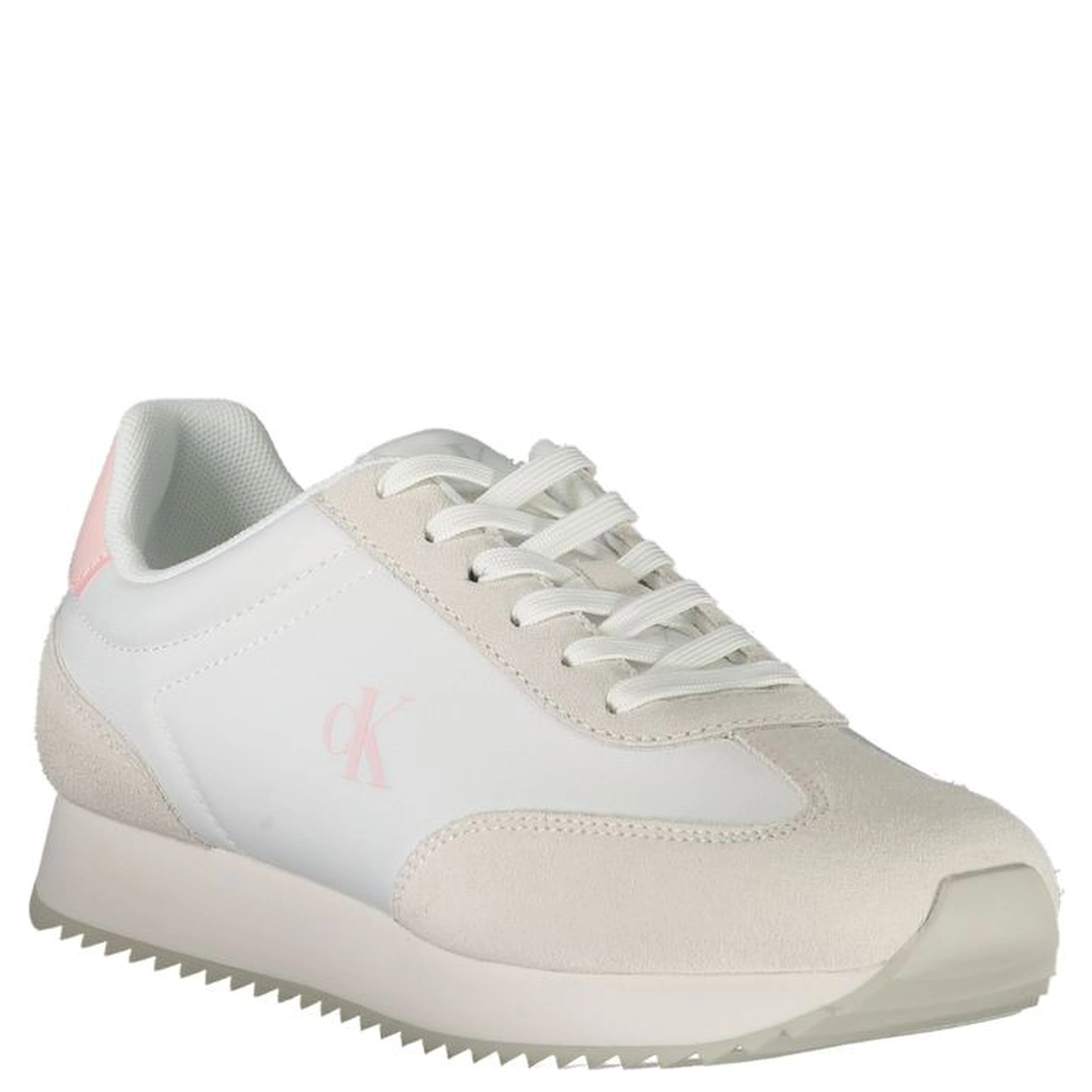 White Leather Women Sneaker