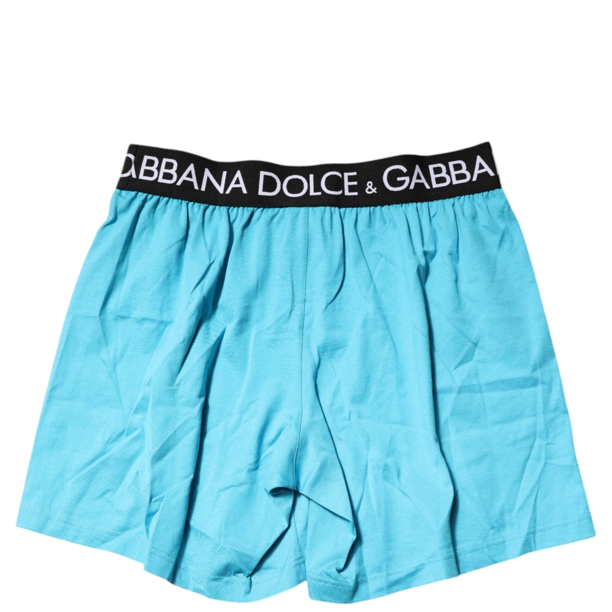 Blue Logo Waist Regular Boxer Shorts Underwear