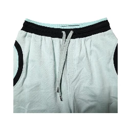 Light Green Cotton Men Jogger Sweatpants Pants